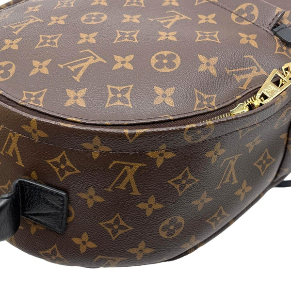 LOUIS VUITTON Palm Springs MM Monogram Canvas Backpack Brown