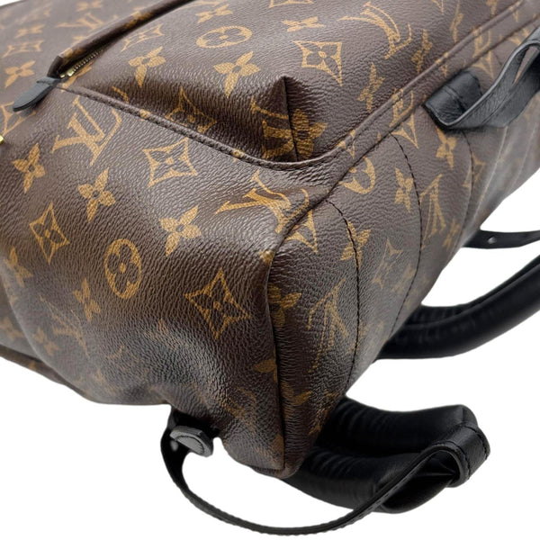 LOUIS VUITTON Palm Springs MM Monogram Canvas Backpack Brown