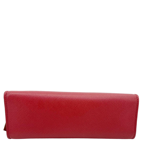 PRADA Esplanade Saffiano City Calfskin Leather Crossbody Bag Red