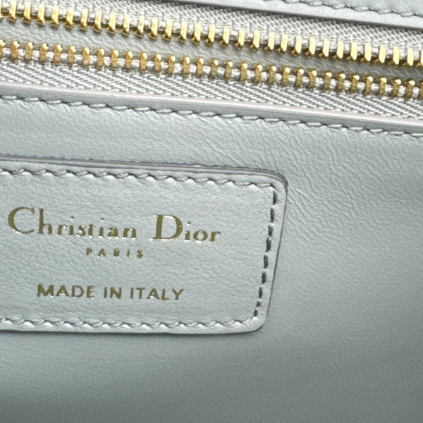 CHRISTIAN DIOR 30 Montaigne Flap Gradient Leather Crossbody Bag Grey