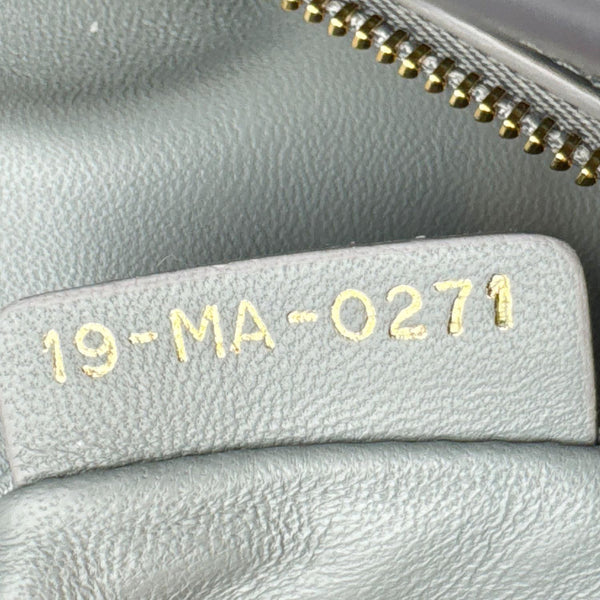 CHRISTIAN DIOR 30 Montaigne Flap Gradient Leather Crossbody Bag Grey