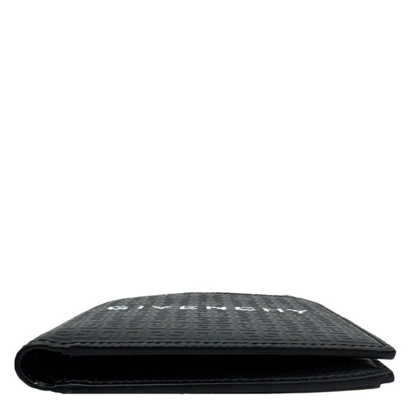 GIVENCHY Calfskin 4G Leather Bifold Wallet Black