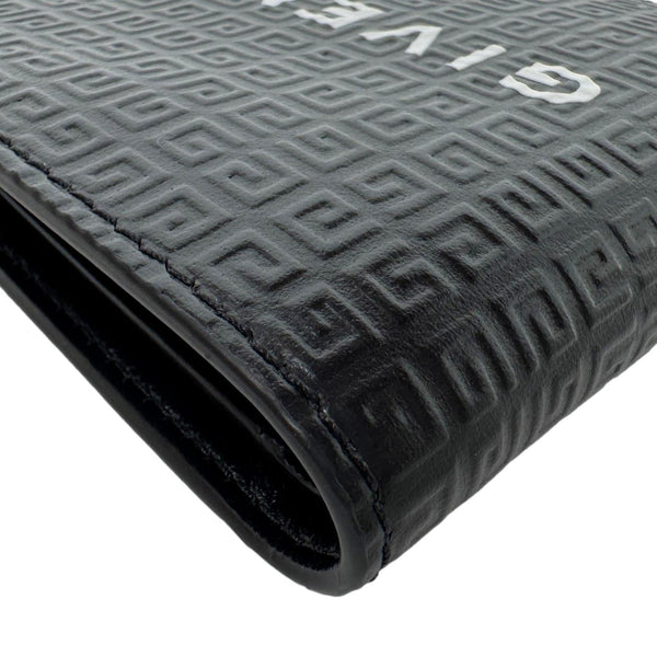 GIVENCHY Calfskin 4G Leather Bifold Wallet Black