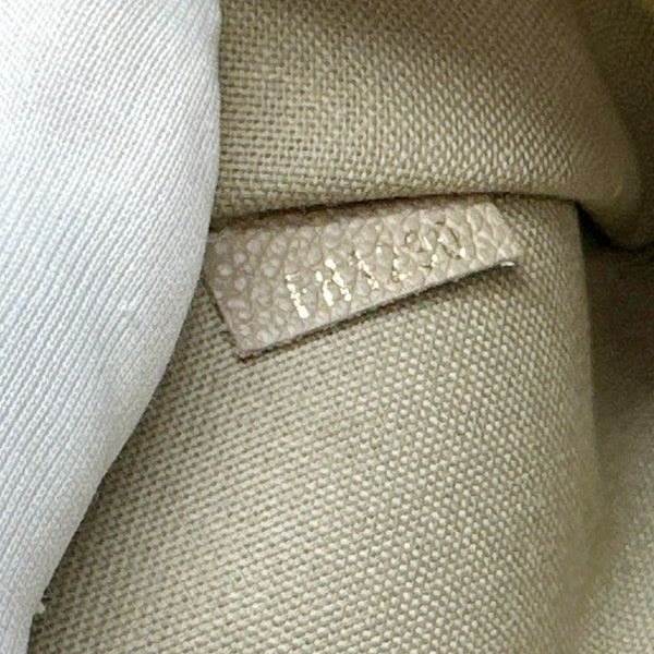 LOUIS VUITTON Felicie Pochette Monogram Empreinte Leather Crossbody Bag Beige