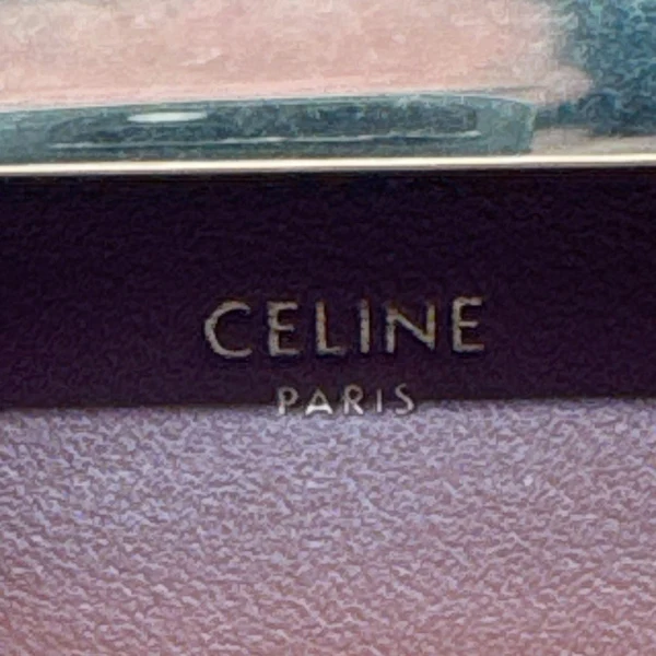 CELINE Triomphe Canvas Minaudiere Bag Brown