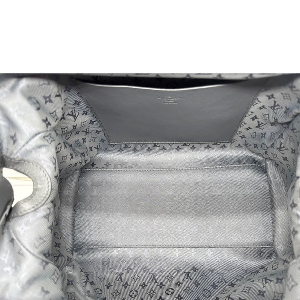 LOUIS VUITTON Cinema Intrigue Calf Leather Satchel Bag Grey