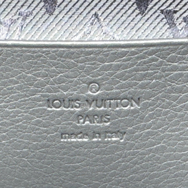 LOUIS VUITTON Cinema Intrigue Calf Leather Satchel Bag Grey