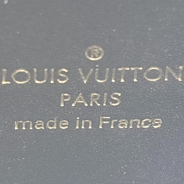 LOUIS VUITTON Dauphine Monogram Reverse Canvas Chain Wallet Bag Brown