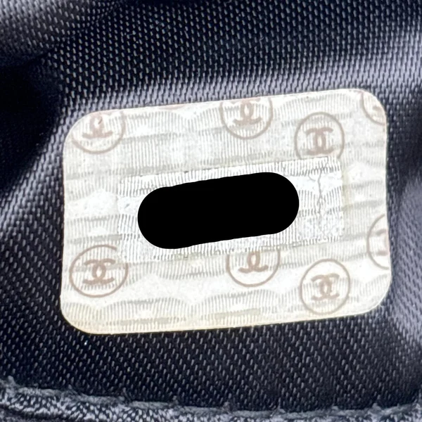 CHANEL Vintage Mini Quilted Quilted Lambskin Leather Tote Bag Black