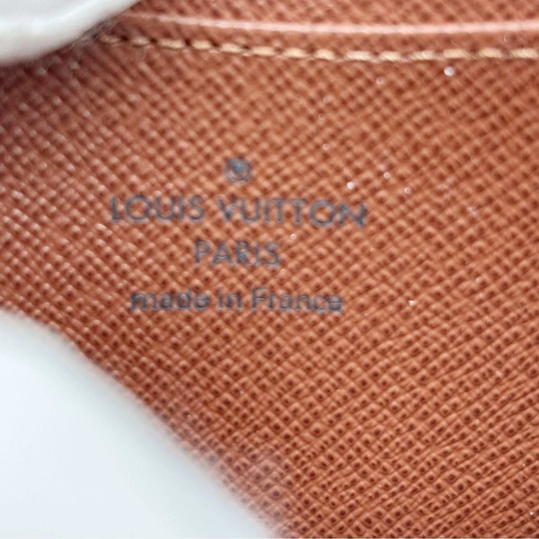LOUIS VUITTON Monogram Canvas Zippy Coin Purse Brown