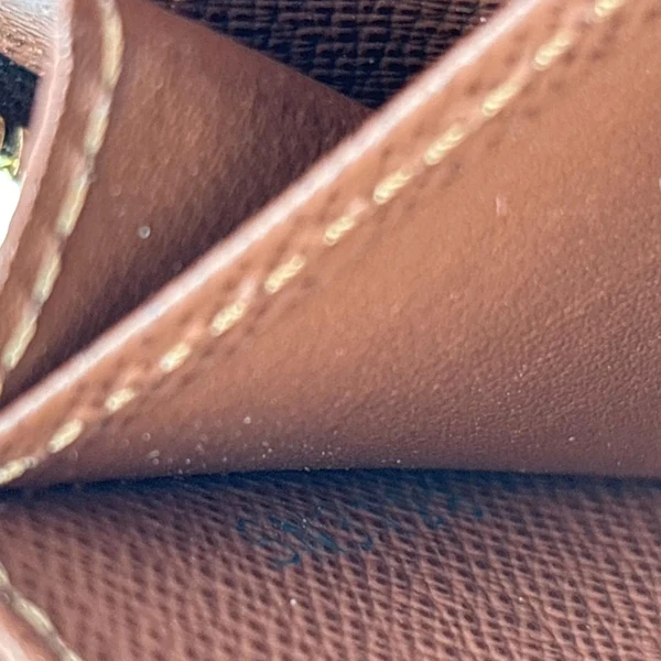 LOUIS VUITTON Monogram Canvas Zippy Coin Purse Brown