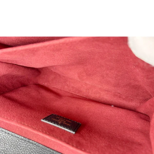 LOUIS VUITTON Metis Pochette Empreinte Leather Crossbody Bag Bicolor