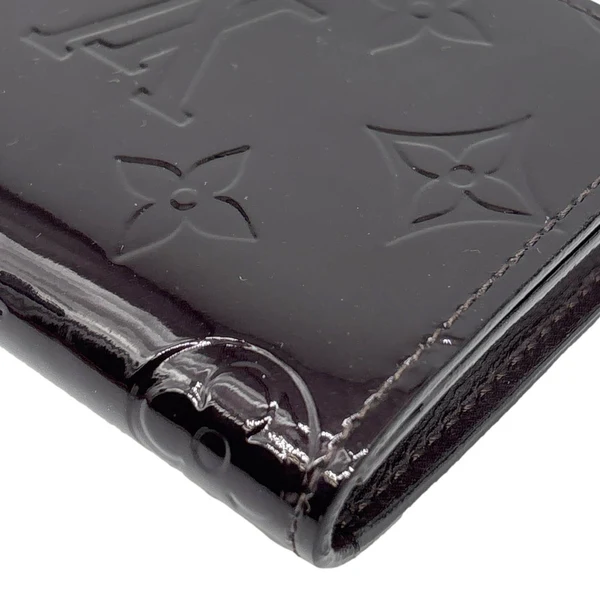 LOUIS VUITTON Monogram Vernis Business Card Holder Amarante