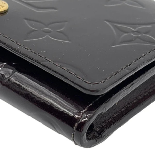 LOUIS VUITTON Monogram Vernis Business Card Holder Amarante