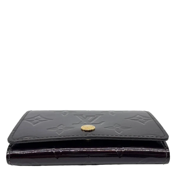 LOUIS VUITTON Monogram Vernis Business Card Holder Amarante