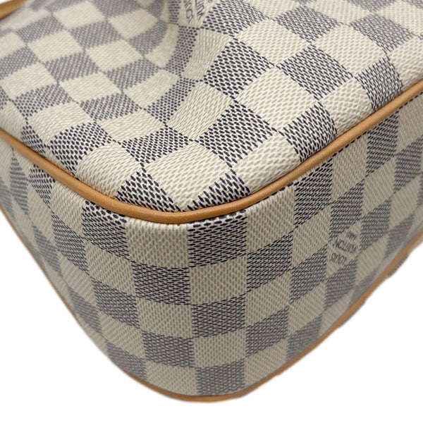 LOUIS VUITTON Siracusa PM Damier Azur Shoulder Bag White