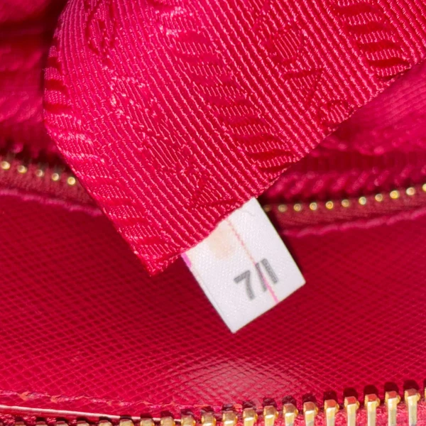 PRADA Promenade Medium Saffiano Lux Leather Shoulder Bag Red