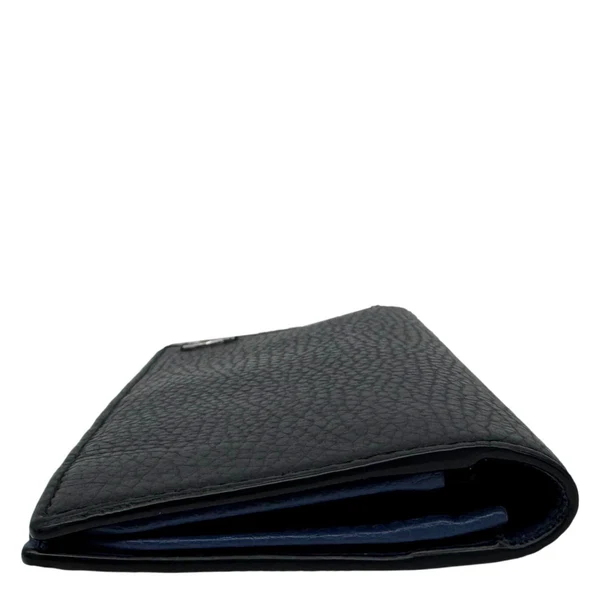 GUCCI GG Interlocking Leather Long Wallet Black 610467