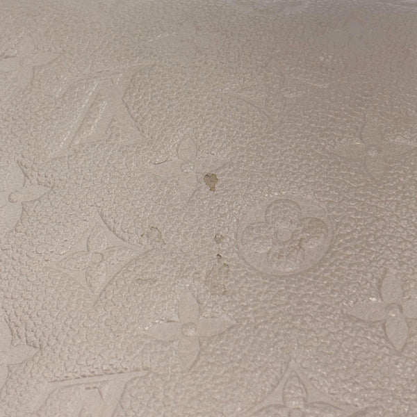 LOUIS VUITTON Maida Monogram Empreinte Leather Hobo Shoulder Bag Beige