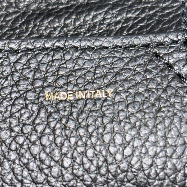 CHLOE Sense Grained Calfskin Leather Tote Bag Black
