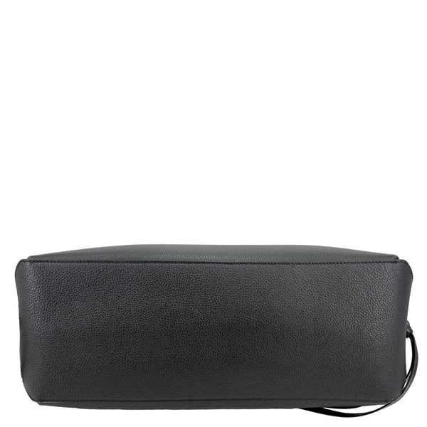 CHLOE Sense Grained Calfskin Leather Tote Bag Black