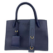 PRADA Monochrome Cuir Saffiano Tote Bag Blue