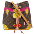 LOUIS VUITTON Neonoe MM Summer Trunks Monogram Canvas Crossbody Bag Brown