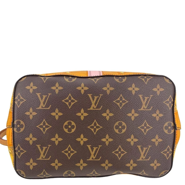 LOUIS VUITTON Neonoe MM Summer Trunks Monogram Canvas Crossbody Bag Brown