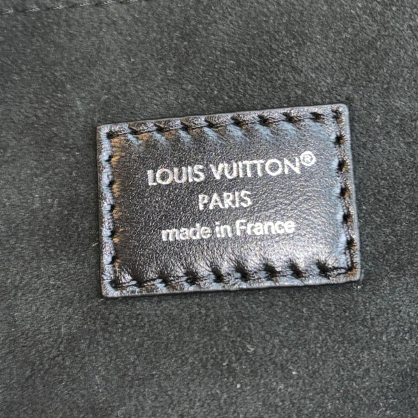 LOUIS VUITTON Carryall Vibe East West Lambskin Leather Shoulder Bag Black