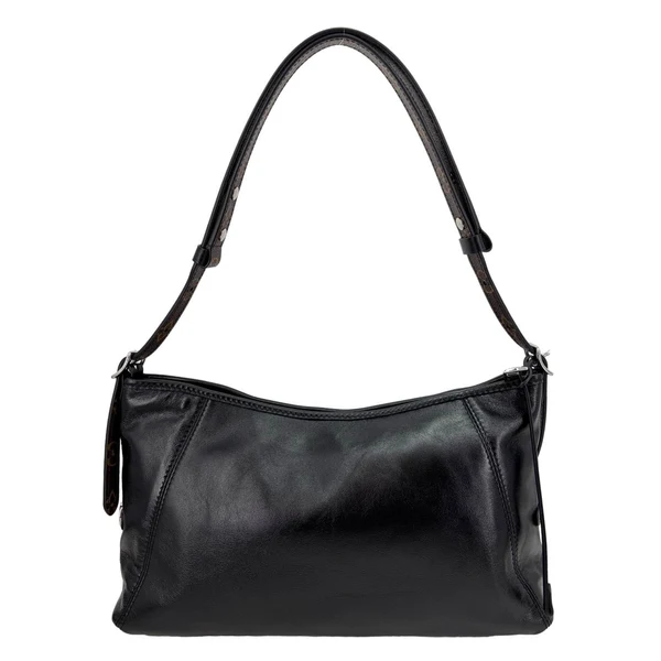 LOUIS VUITTON Carryall Vibe East West Lambskin Leather Shoulder Bag Black