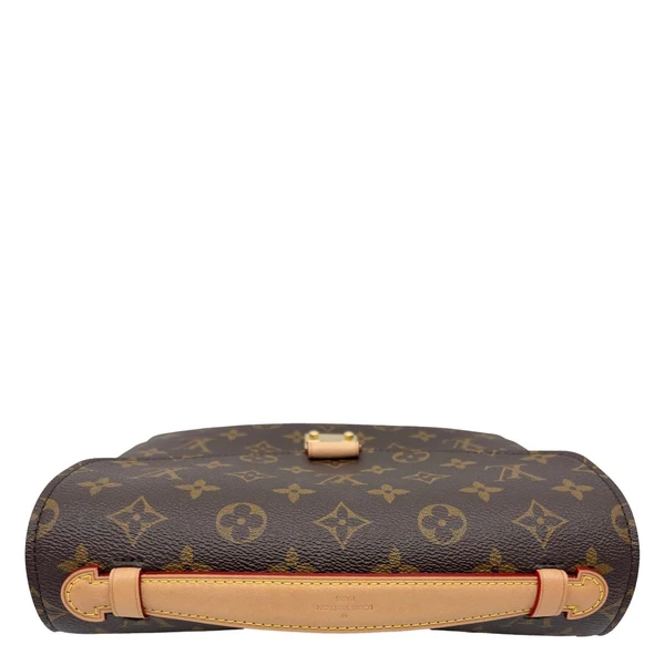 LOUIS VUITTON Metis Pochette Monogram Canvas Crossbody Bag Brown