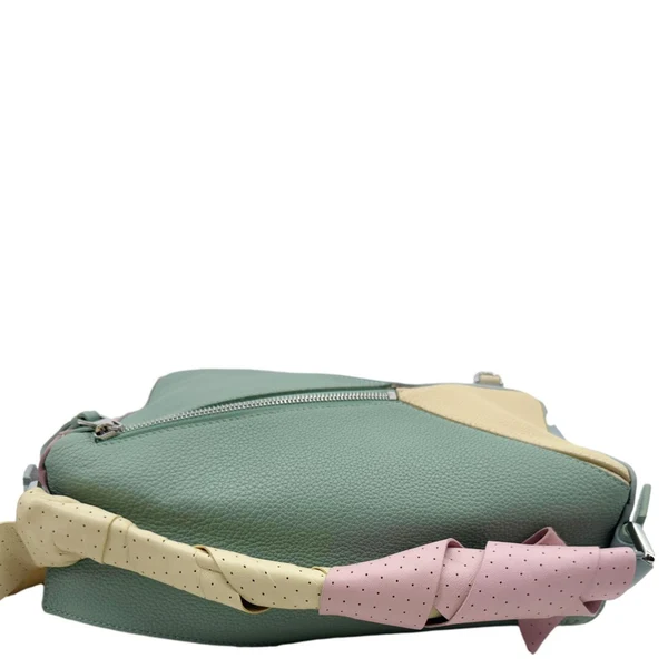 LOEWE Puzzle Medium Leather Shoulder Bag Multicolor