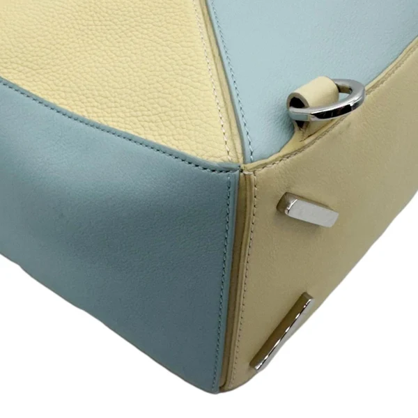 LOEWE Puzzle Medium Leather Shoulder Bag Multicolor