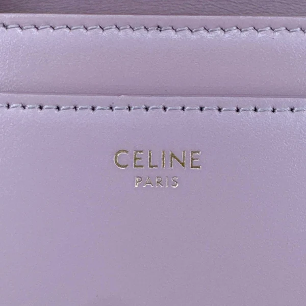 CELINE Besace 16 Satinated Calfskin Leather Crossbody Bag Pink
