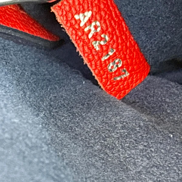 LOUIS VUITTON Twist Epi Leather Tote Bag Red