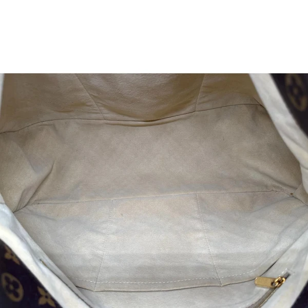 LOUIS VUITTON Artsy MM Monogram Canvas Hobo Bag Brown