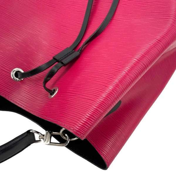 LOUIS VUITTON NeoNoe MM Epi Leather Bucket Shoulder Bag Pink