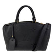 LOUIS VUITTON Petit Palais Monogram Empreinte Leather Shoulder Bag Black