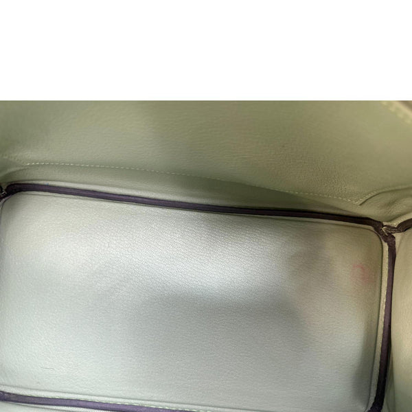 HERMES Birkin 30 Epsom Leather Tote Bag Green