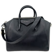 GIVENCHY Antigona Leather Shoulder Bag Black