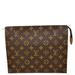 LOUIS VUITTON Toilette 26 Poche Monogram Canvas Wallet Brown
