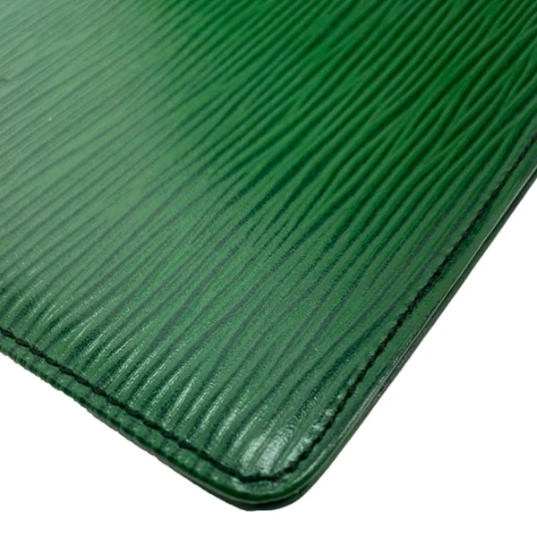 LOUIS VUITTON Epi Leather Bifold Wallet Green