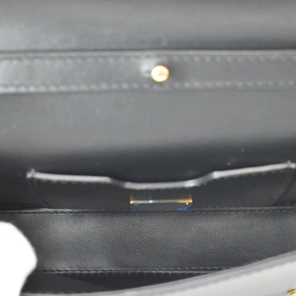 DOLCE & GABBANA DG Girl Leather Crossbody Bag Black