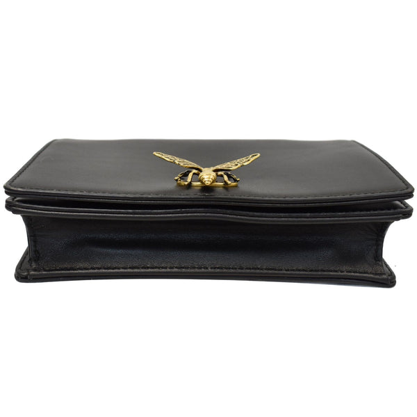 Christian Dior Bee Leather Pouch - gold bee in front