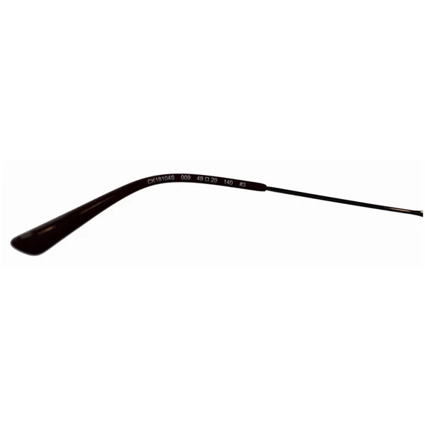CALVIN KLEIN CK18104S 009 49 Round Men Sunglasses Oxblood Lens