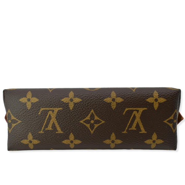LOUIS VUITTON  Monogram Canvas Cosmetic Pouch Brown