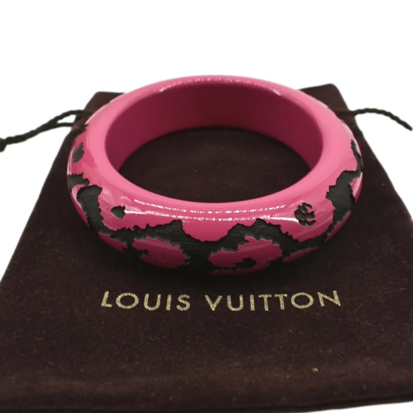 Louis Vuitton Bangle Monogram Lacquer Wood Bracelet  - Product