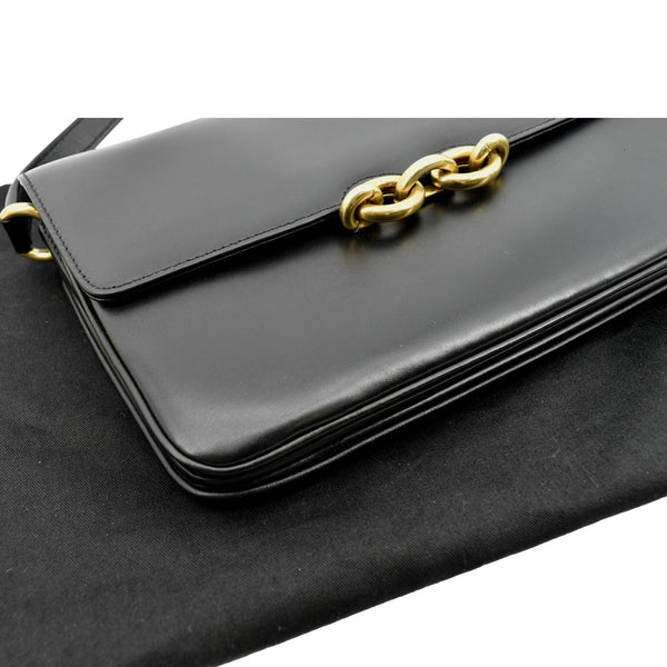 Yves Saint Laurent Le Maillon Leather Shoulder Bag - Bottom Left
