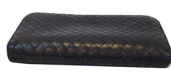 Bottega Veneta Intrecciato Zip Around Wallet - side view
