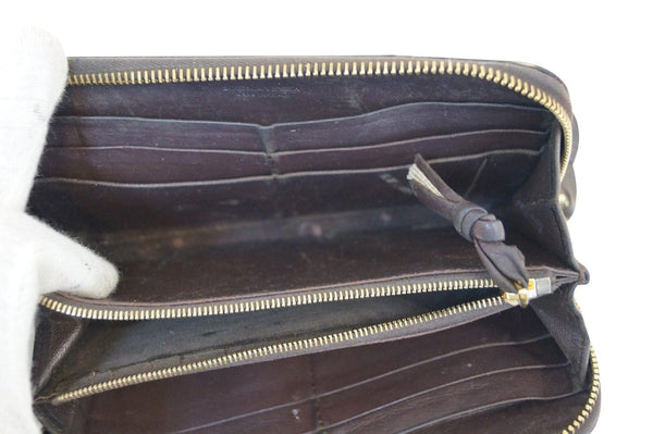 Bottega Veneta Intrecciato Zip Around Wallet - preowned
